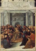 Lodovico Mazzolino Christ Disputing with the Doctors china oil painting reproduction